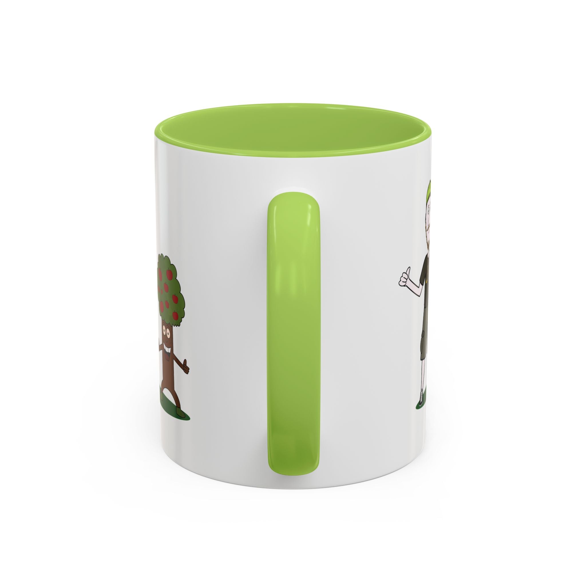 Mug illustré « Jérémy et Pommy »  Commencez la journée avec le sourire ! Ce mug écologique et coloré met en scène Jérémy et Pommy, un duo plein d’humour et de bienveillance. Parfait pour le café, le thé ou les boissons chaudes de vos pauses nature.