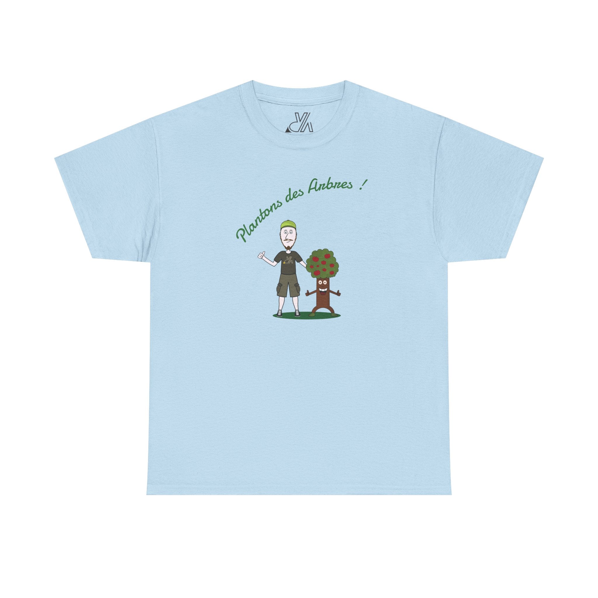 Tree Planter Graphic Tee - 'Plantons des Arbres' Environmental T-Shirt