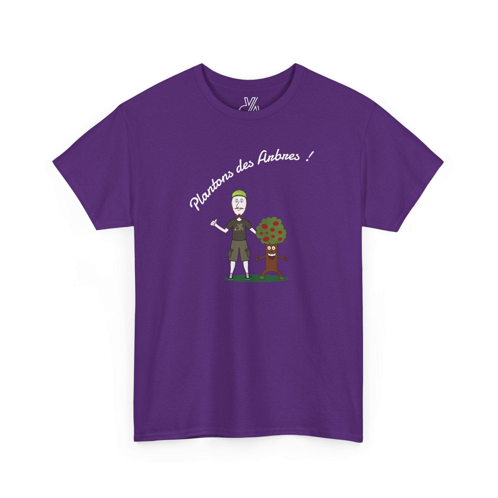 Tree Planter Graphic Tee - 'Plantons des Arbres' Environmental T-Shirt
