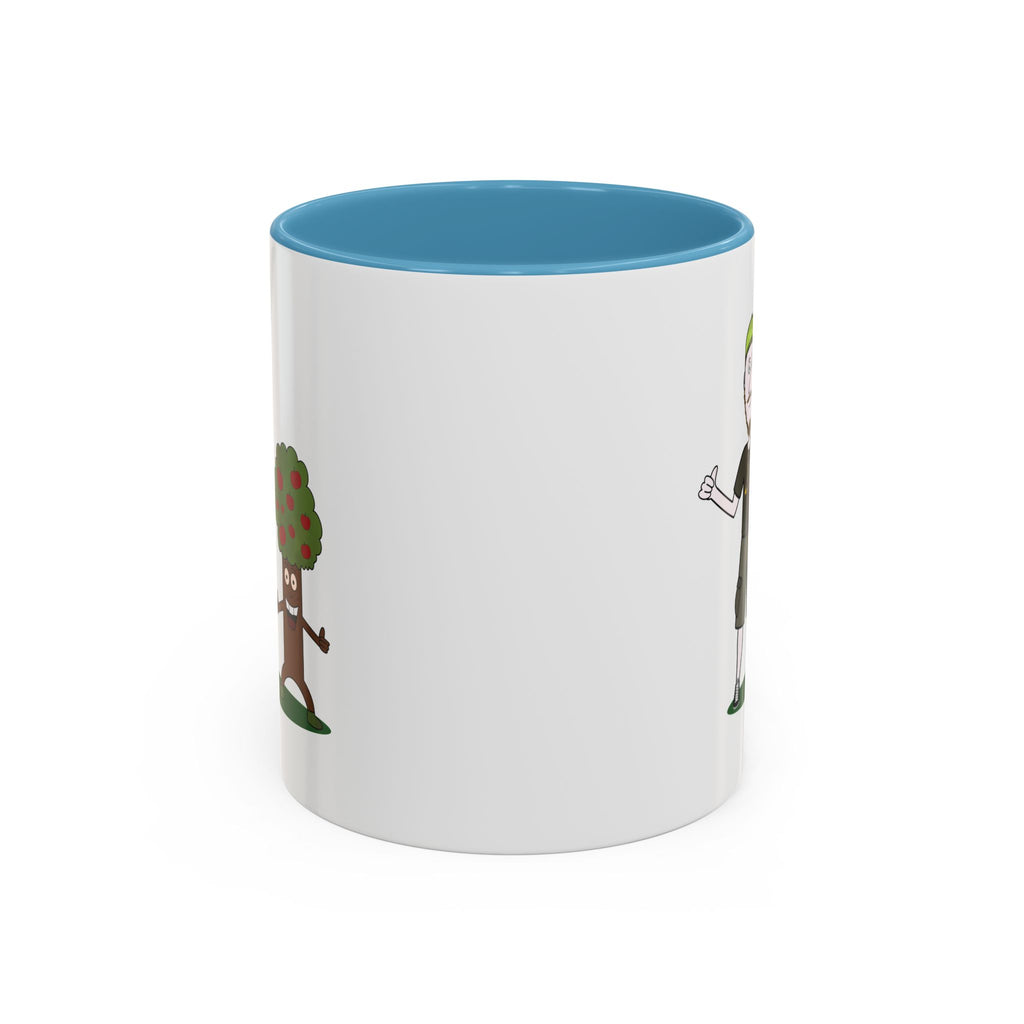 Mug illustré « Jérémy et Pommy »  Commencez la journée avec le sourire ! Ce mug écologique et coloré met en scène Jérémy et Pommy, un duo plein d’humour et de bienveillance. Parfait pour le café, le thé ou les boissons chaudes de vos pauses nature.