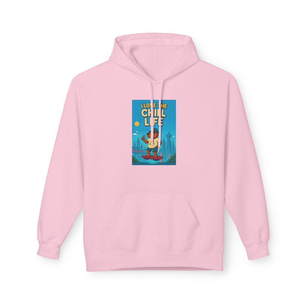 Chill Life Guitar Hoodie — Vintage Surf Vibe Music Sweatshirt