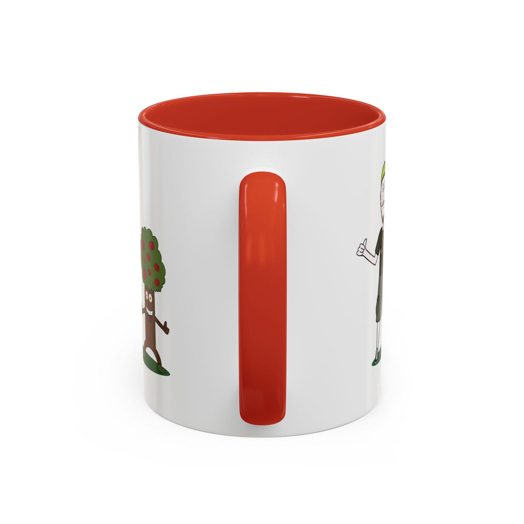 Mug illustré « Jérémy et Pommy »  Commencez la journée avec le sourire ! Ce mug écologique et coloré met en scène Jérémy et Pommy, un duo plein d’humour et de bienveillance. Parfait pour le café, le thé ou les boissons chaudes de vos pauses nature.