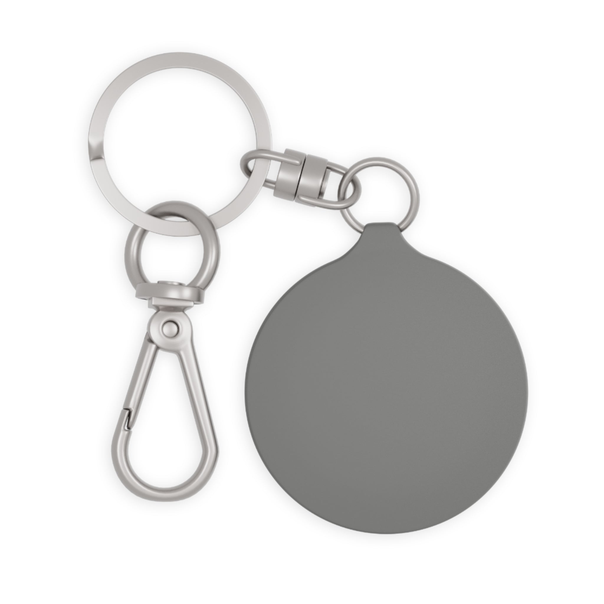 Tree Hugger Keyring Tag — Cute Cartoon Arborist Keychain