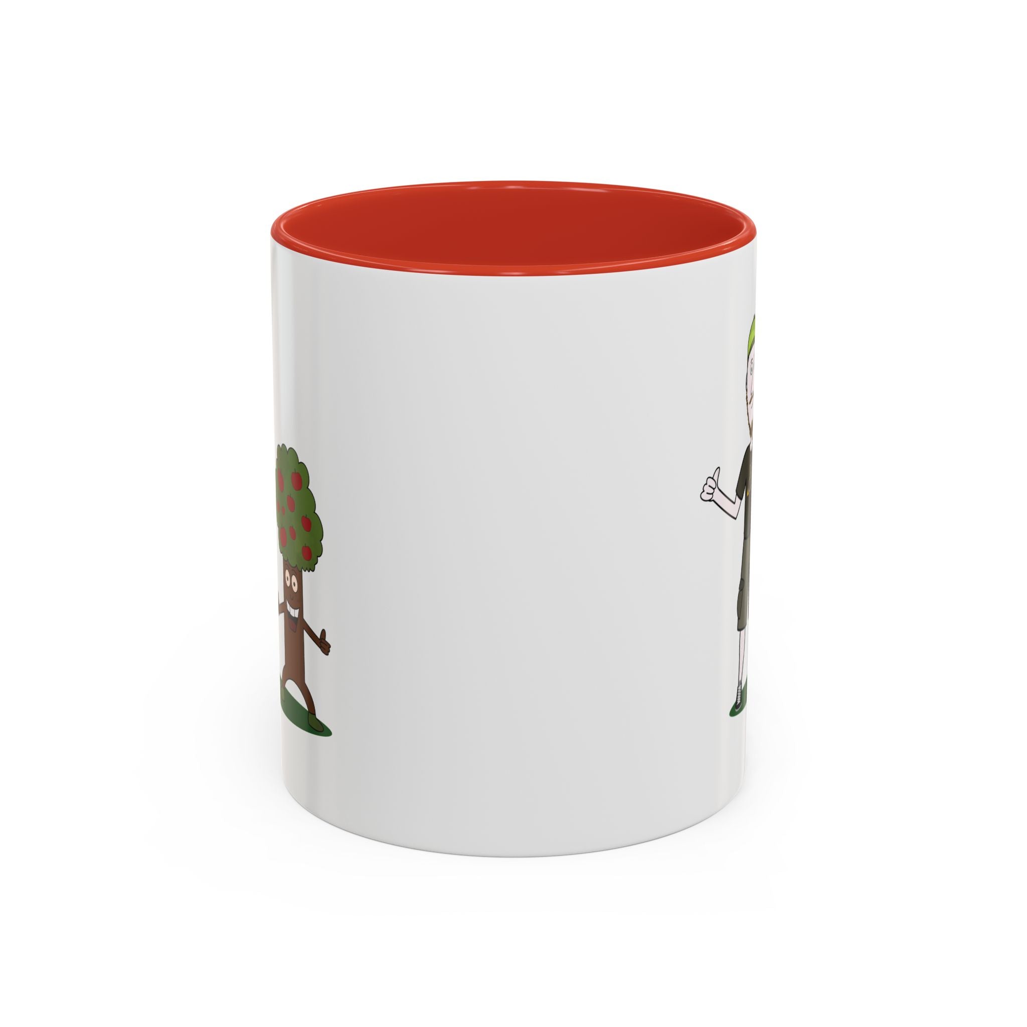 Mug illustré « Jérémy et Pommy »  Commencez la journée avec le sourire ! Ce mug écologique et coloré met en scène Jérémy et Pommy, un duo plein d’humour et de bienveillance. Parfait pour le café, le thé ou les boissons chaudes de vos pauses nature.