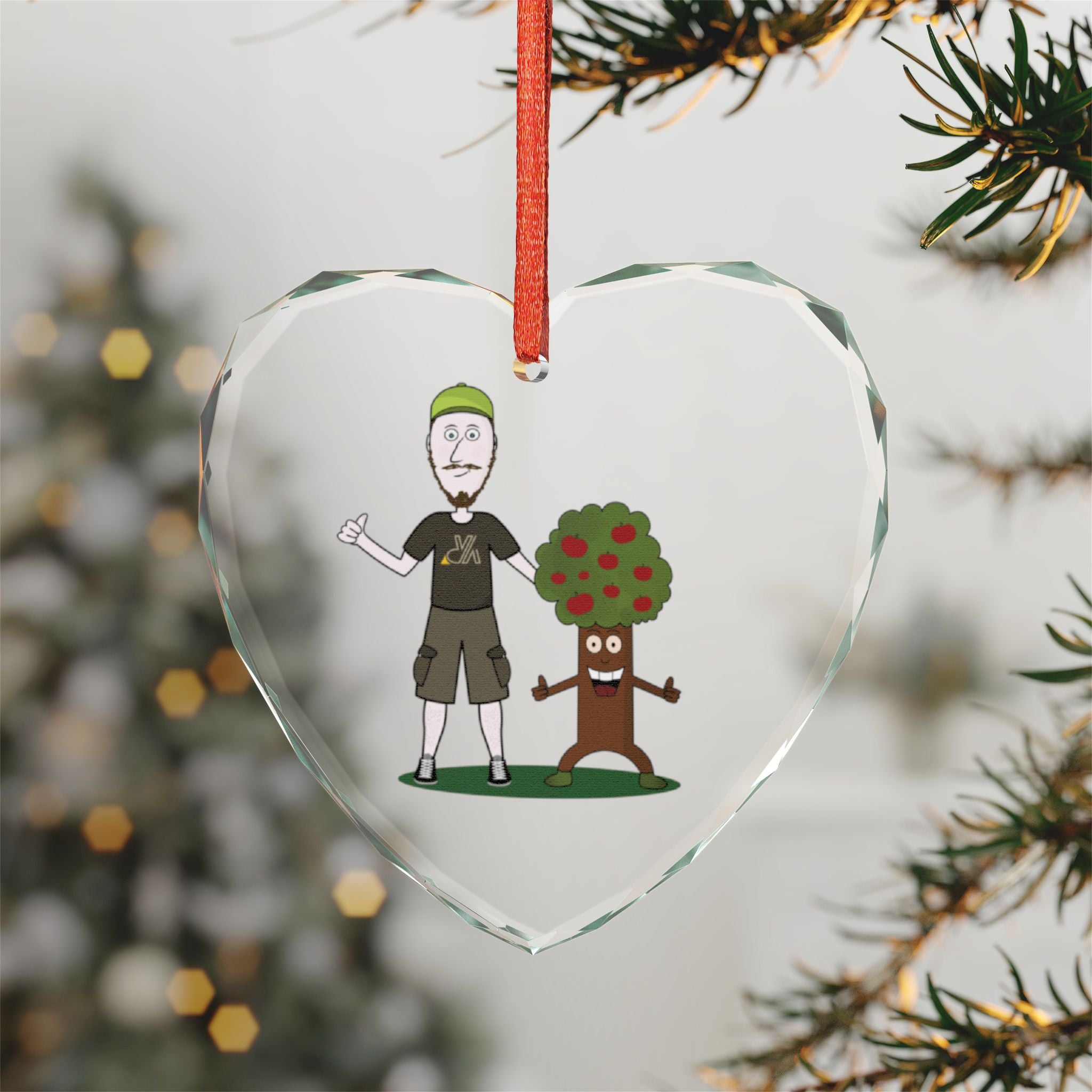Crystal Heart Ornament — Geremy et Pommy