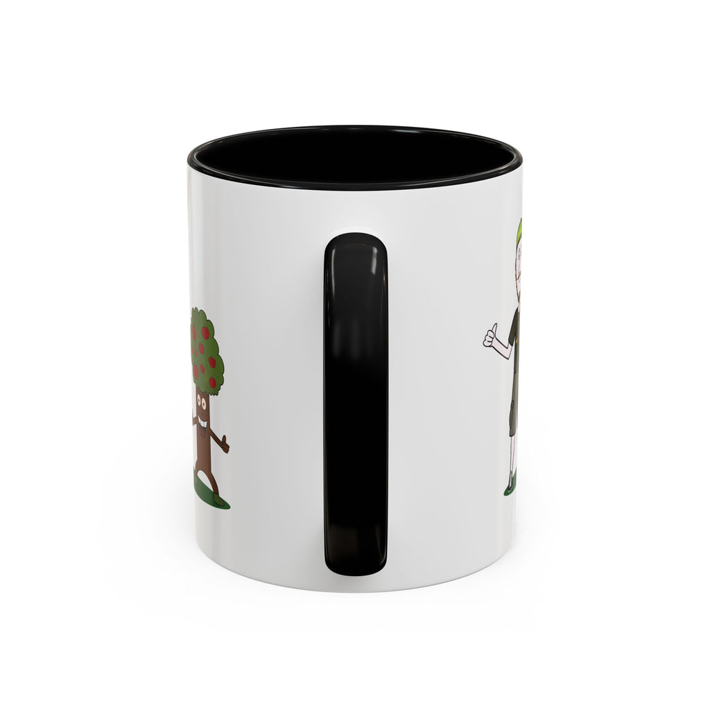 Mug illustré « Jérémy et Pommy »  Commencez la journée avec le sourire ! Ce mug écologique et coloré met en scène Jérémy et Pommy, un duo plein d’humour et de bienveillance. Parfait pour le café, le thé ou les boissons chaudes de vos pauses nature.