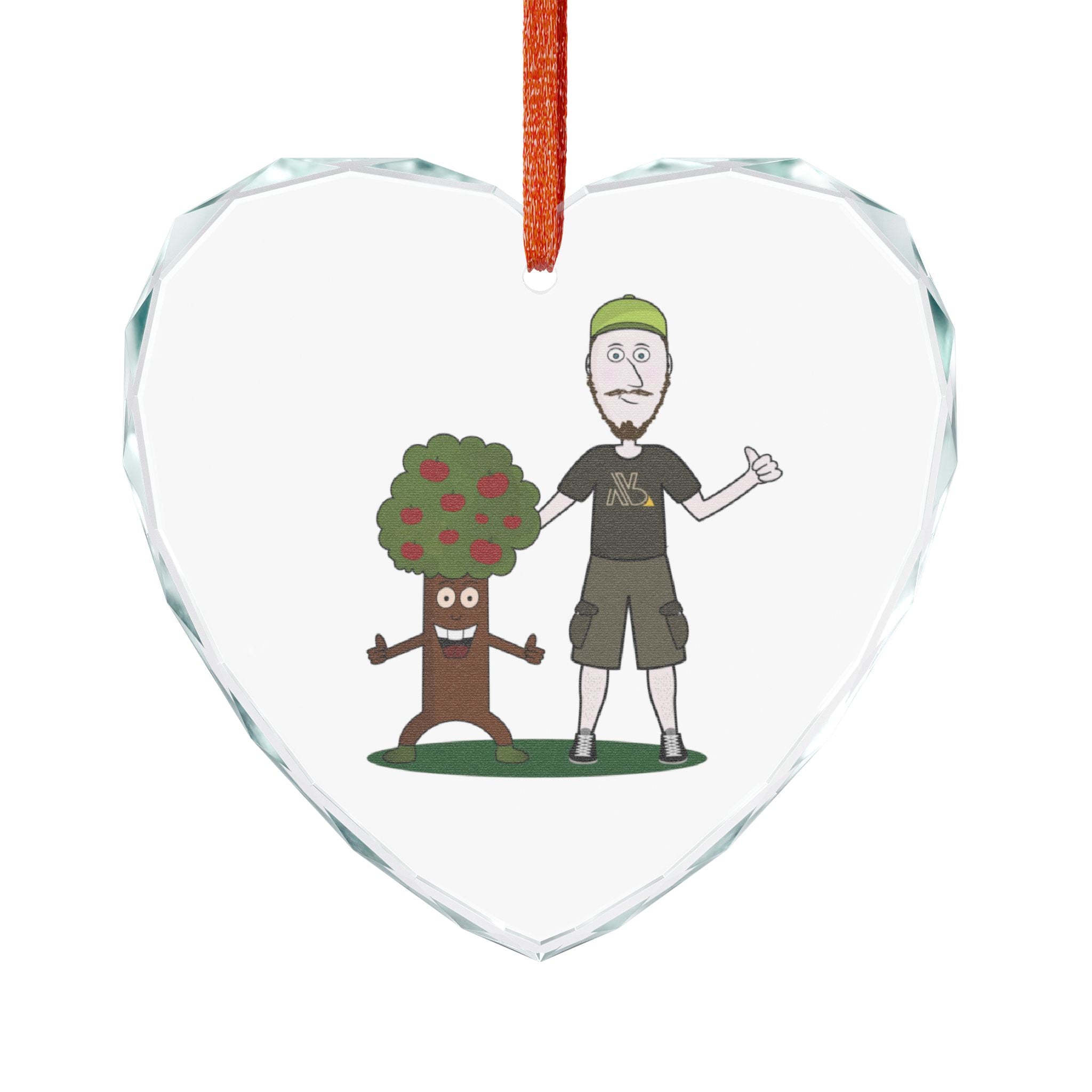 Crystal Heart Ornament — Geremy et Pommy