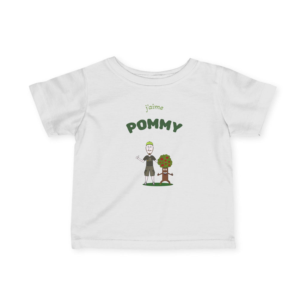 Infant Bodysuit "Time Pommy" Cute Tree & Child Graphic – Baby Shower Gift