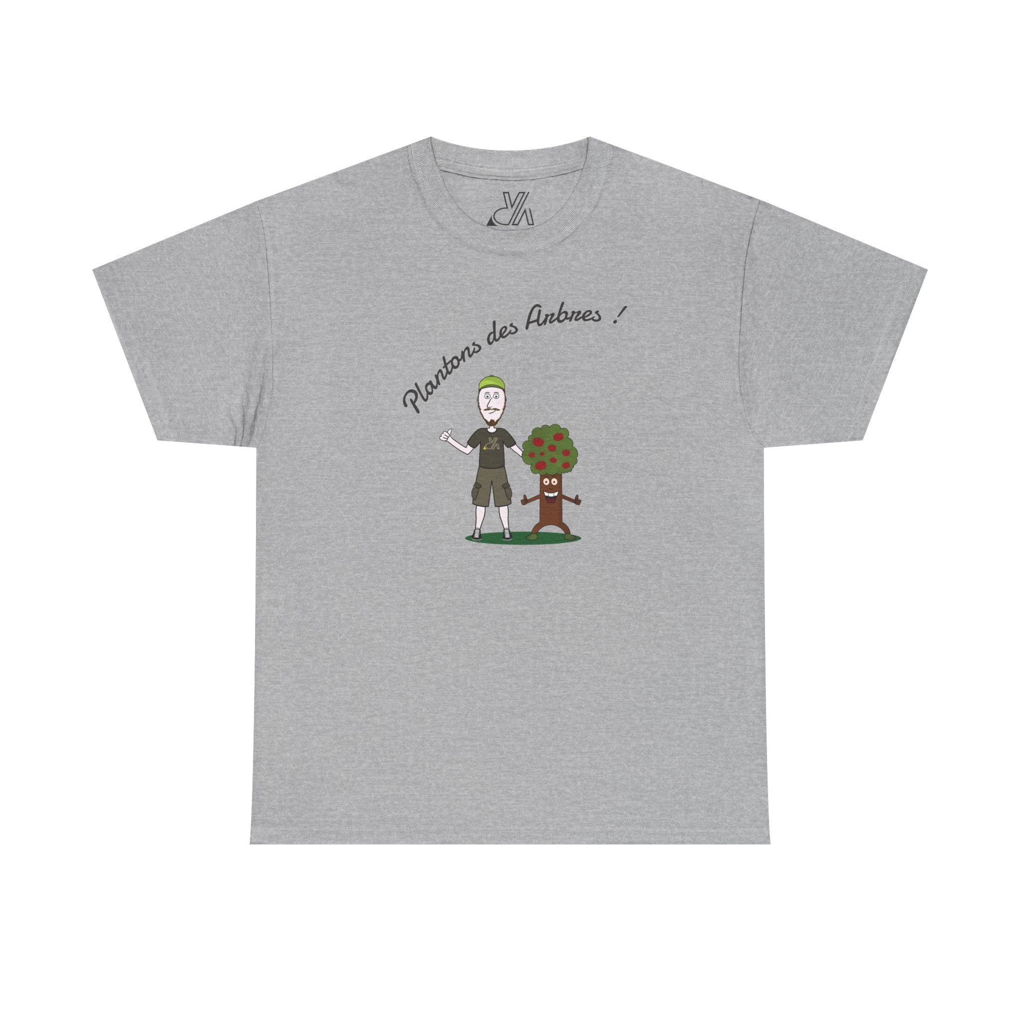 Tree Planter Graphic Tee - 'Plantons des Arbres' Environmental T-Shirt