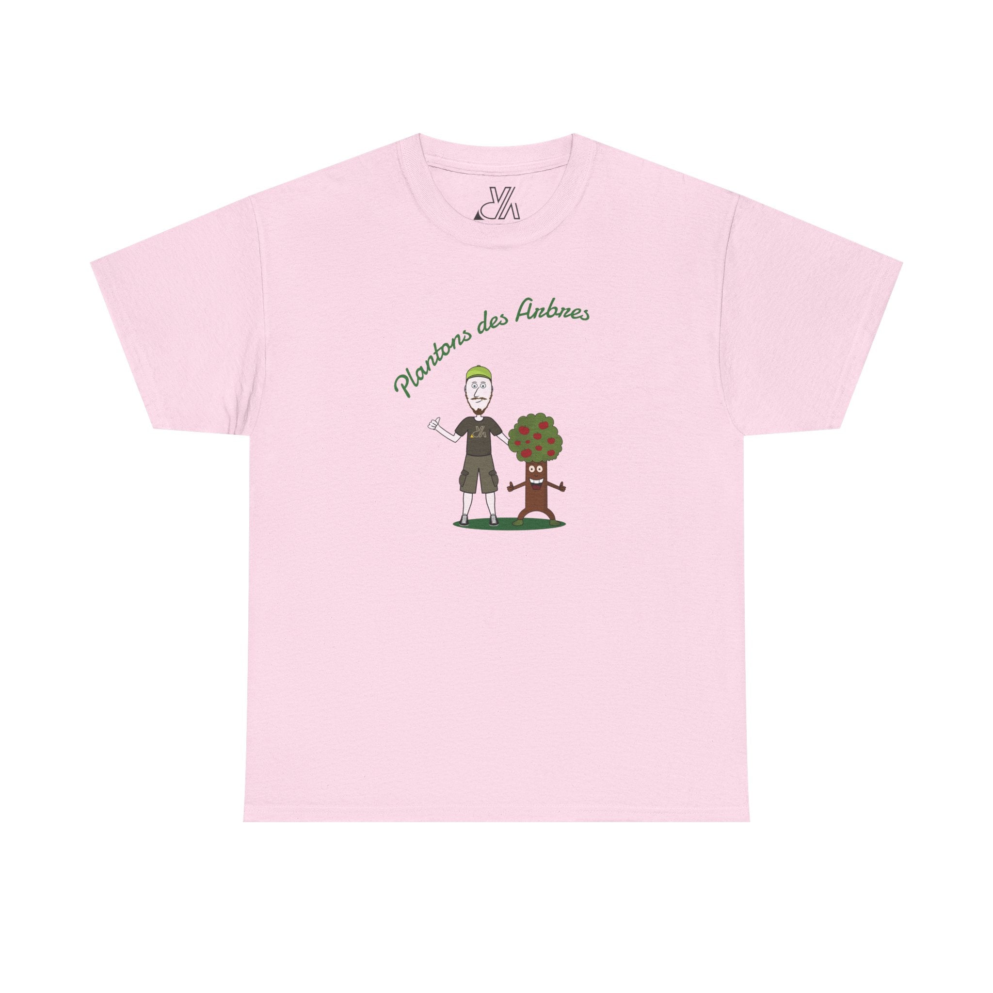 Tree Planter Graphic Tee - 'Plantons des Arbres' Environmental T-Shirt