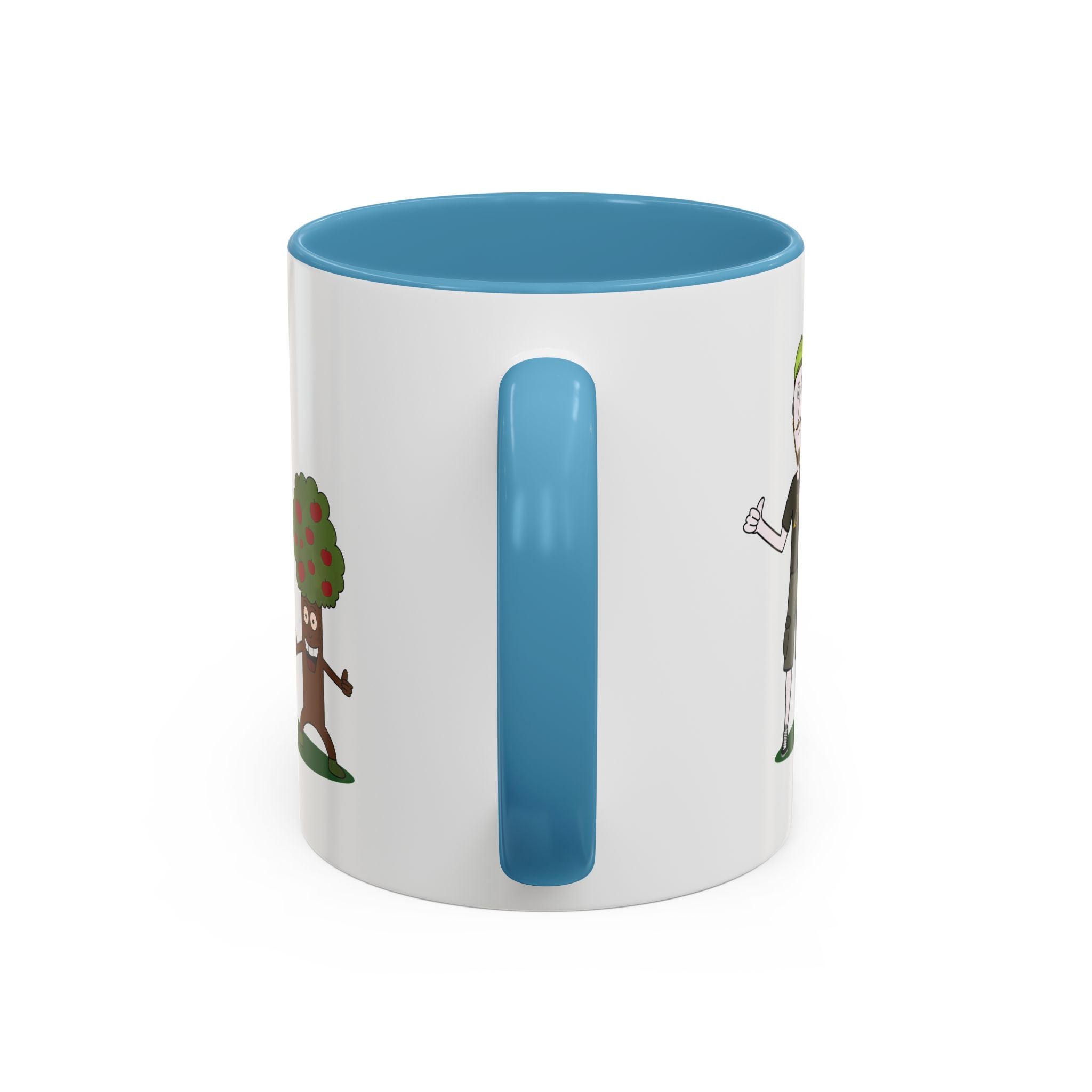 Mug illustré « Jérémy et Pommy »  Commencez la journée avec le sourire ! Ce mug écologique et coloré met en scène Jérémy et Pommy, un duo plein d’humour et de bienveillance. Parfait pour le café, le thé ou les boissons chaudes de vos pauses nature.