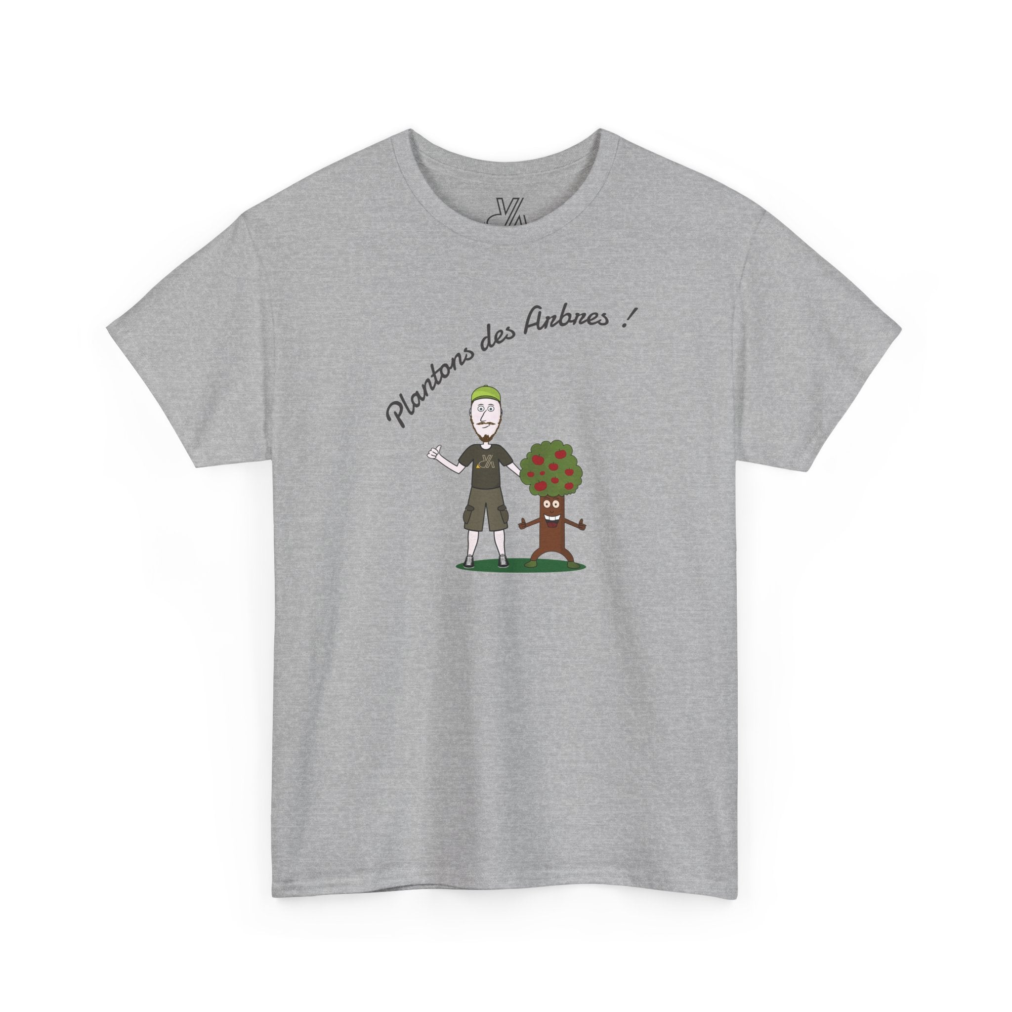 Tree Planter Graphic Tee - 'Plantons des Arbres' Environmental T-Shirt