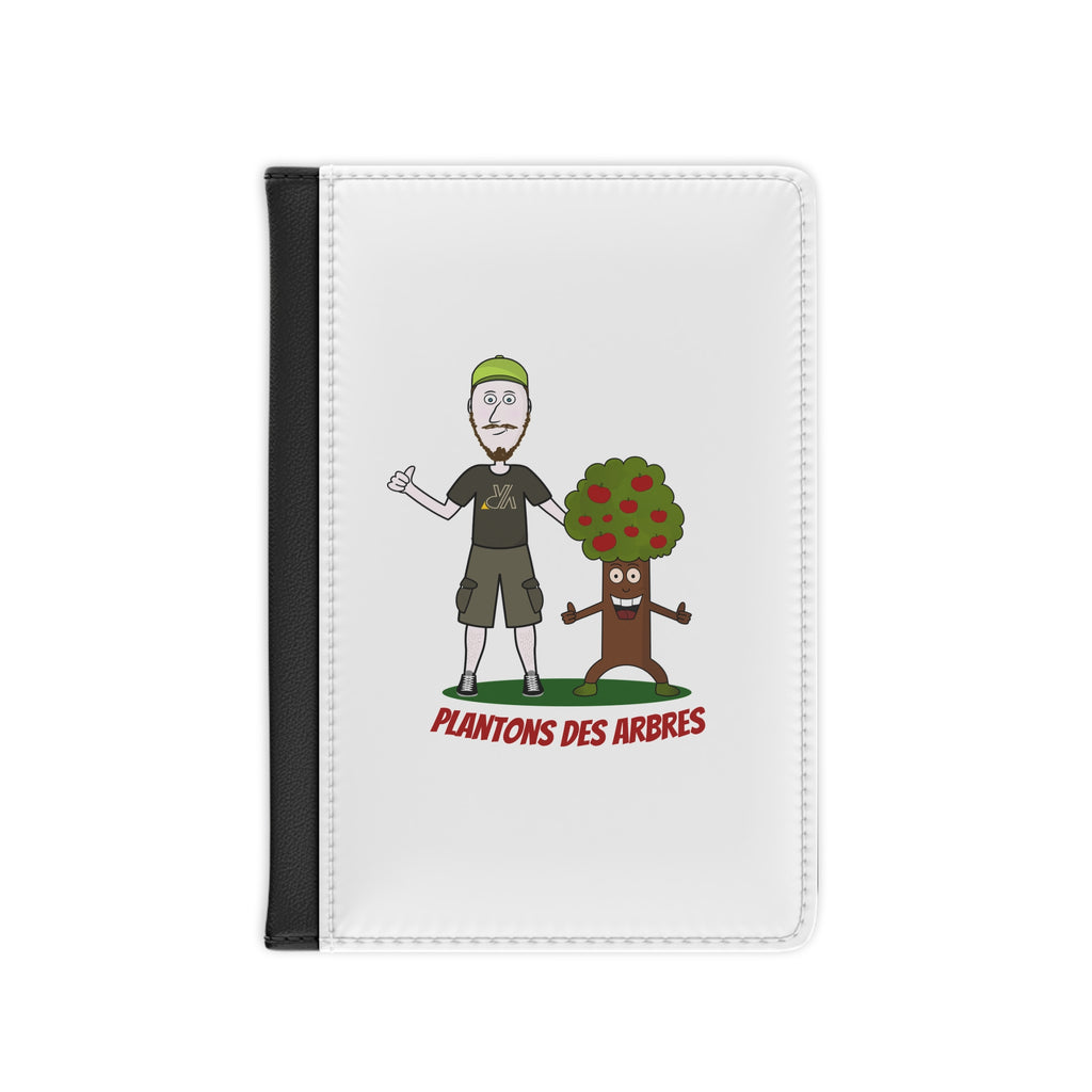 Passport Cover — 'Plantons des Arbres' Eco Travel Passport Holder